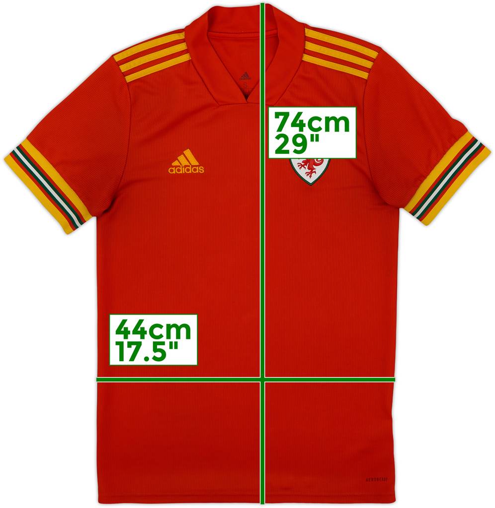 2020-21 Wales Home Shirt - 8/10 - (S)