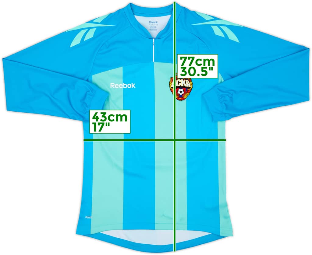 2011-12 CSKA Moscow Third L/S Shirt - 9/10 - (S)