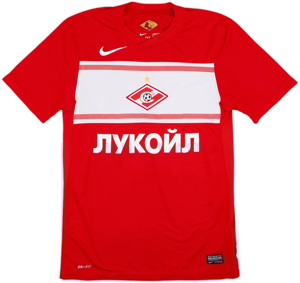 2012-13 Spartak Moscow Home Shirt - 9/10 - (S)
