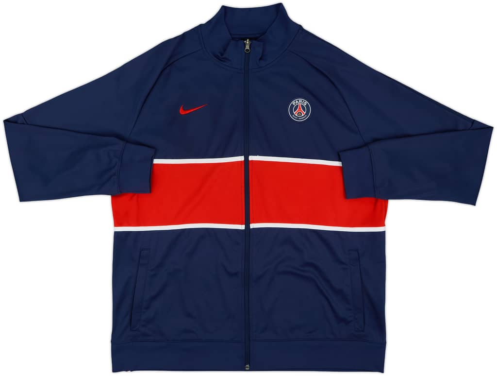 2020-21 Paris Saint-Germain Nike Track Jacket - 9/10 - (XXL)