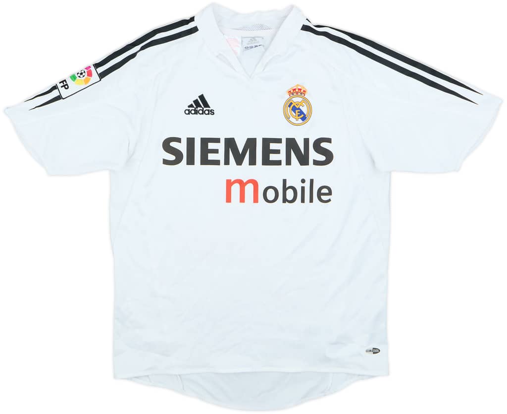 2004-05 Real Madrid Home Shirt - 6/10 - (L.Boys)