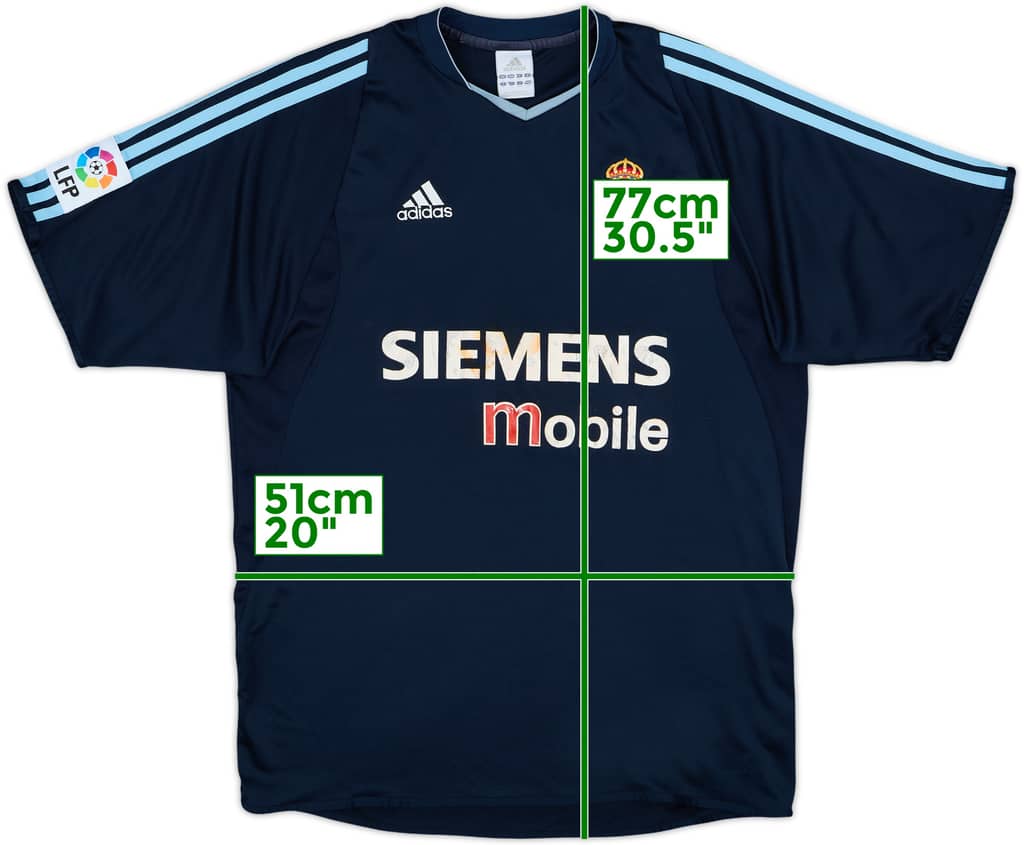 2003-04 Real Madrid Away Shirt - 5/10 - (L)