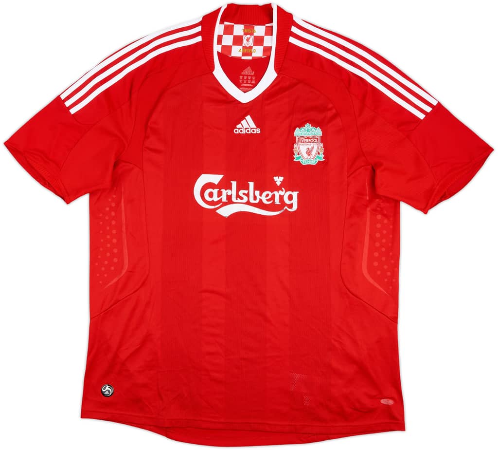 2008-10 Liverpool Home Shirt - 5/10 - (XXL)