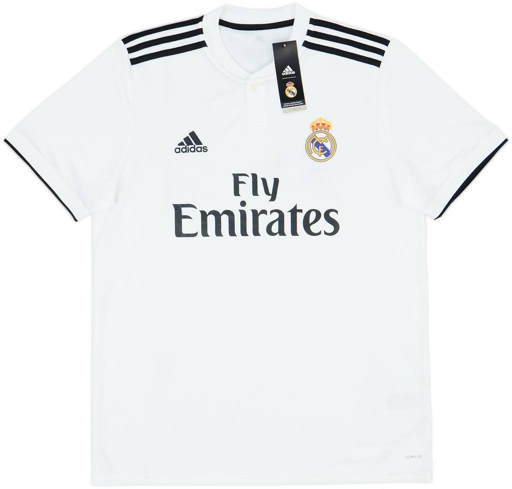 2018-19 Real Madrid Home Shirt (L)