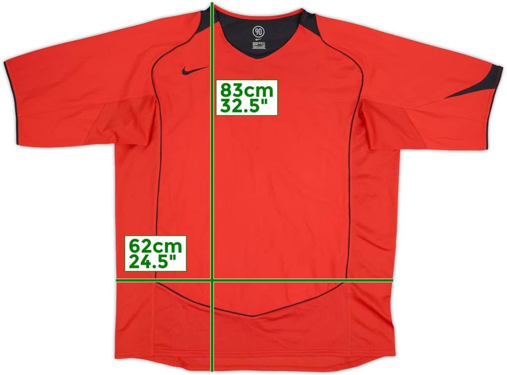 Camiseta de local de Belgium 2004-06 - 9/10 - (XXL)
