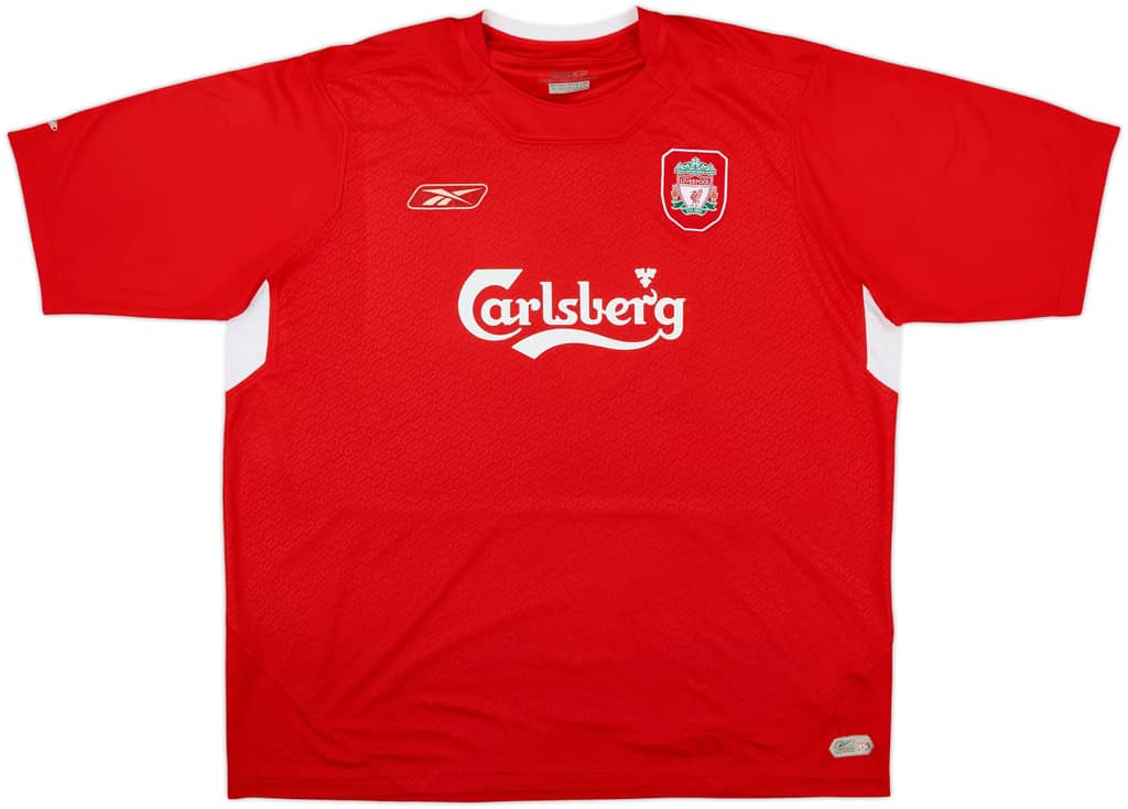 2004-06 Liverpool Home Shirt - 5/10 - (XL)
