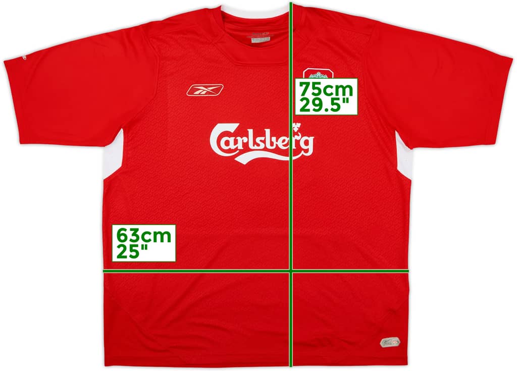 2004-06 Liverpool Home Shirt - 5/10 - (XL)