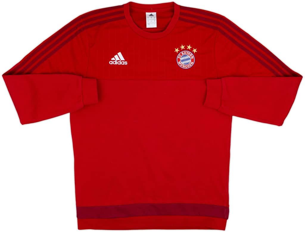 2015-16 Bayern Munich adidas Sweat Top - 8/10 - (M)