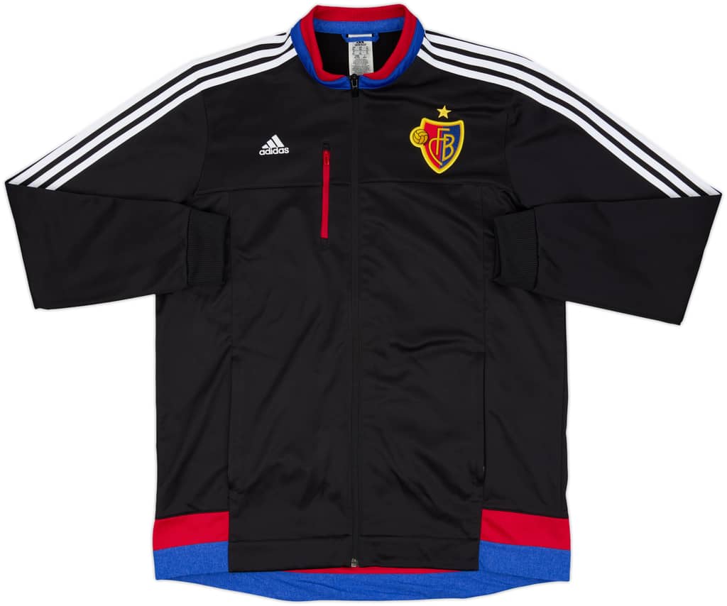 2015-16 FC Basel adidas Track Jacket - 8/10 - (XL)