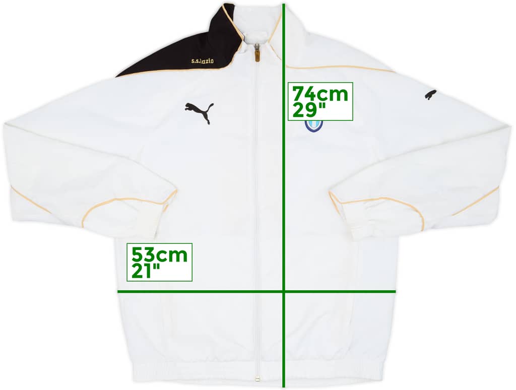 2010-11 Lazio Puma Track Jacket - 7/10 - (M)