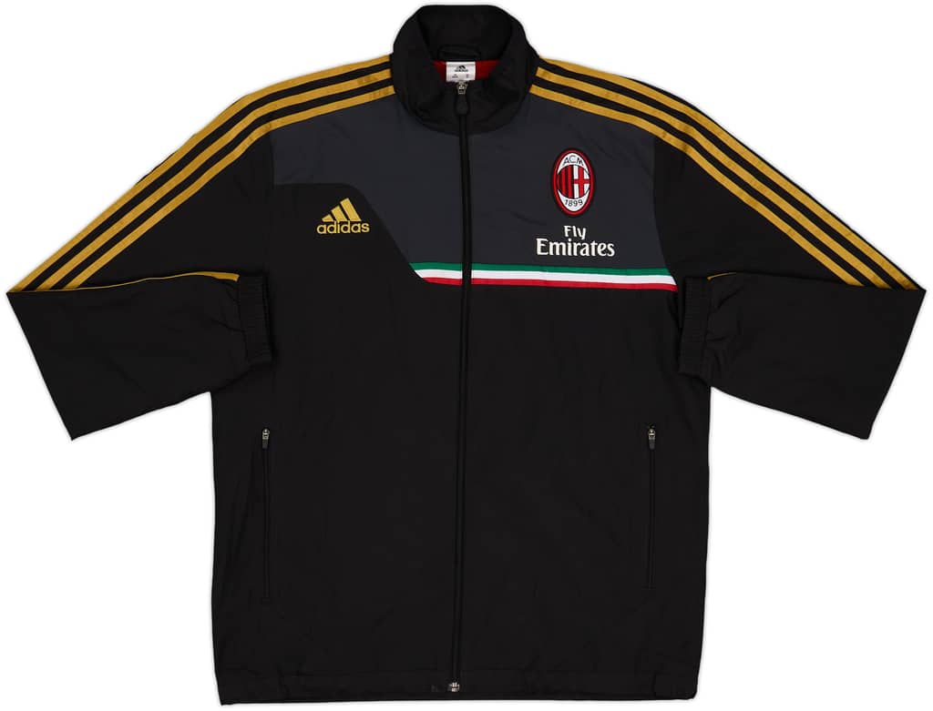 2013-14 AC Milan adidas Track Jacket - 9/10 - (M/L)