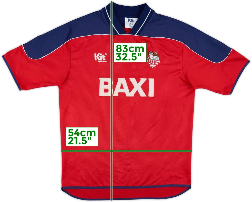 1998-00 Preston North End Away Shirt - 8/10 - (L)