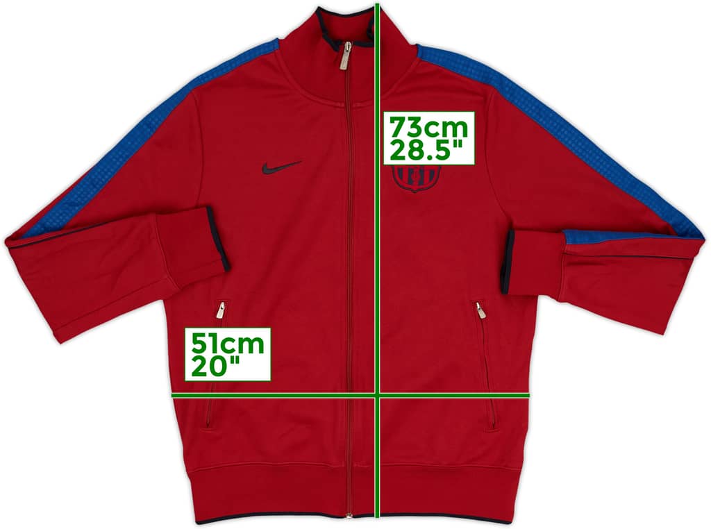 2011-12 Barcelona Nike Track Jacket - 9/10 - (M)