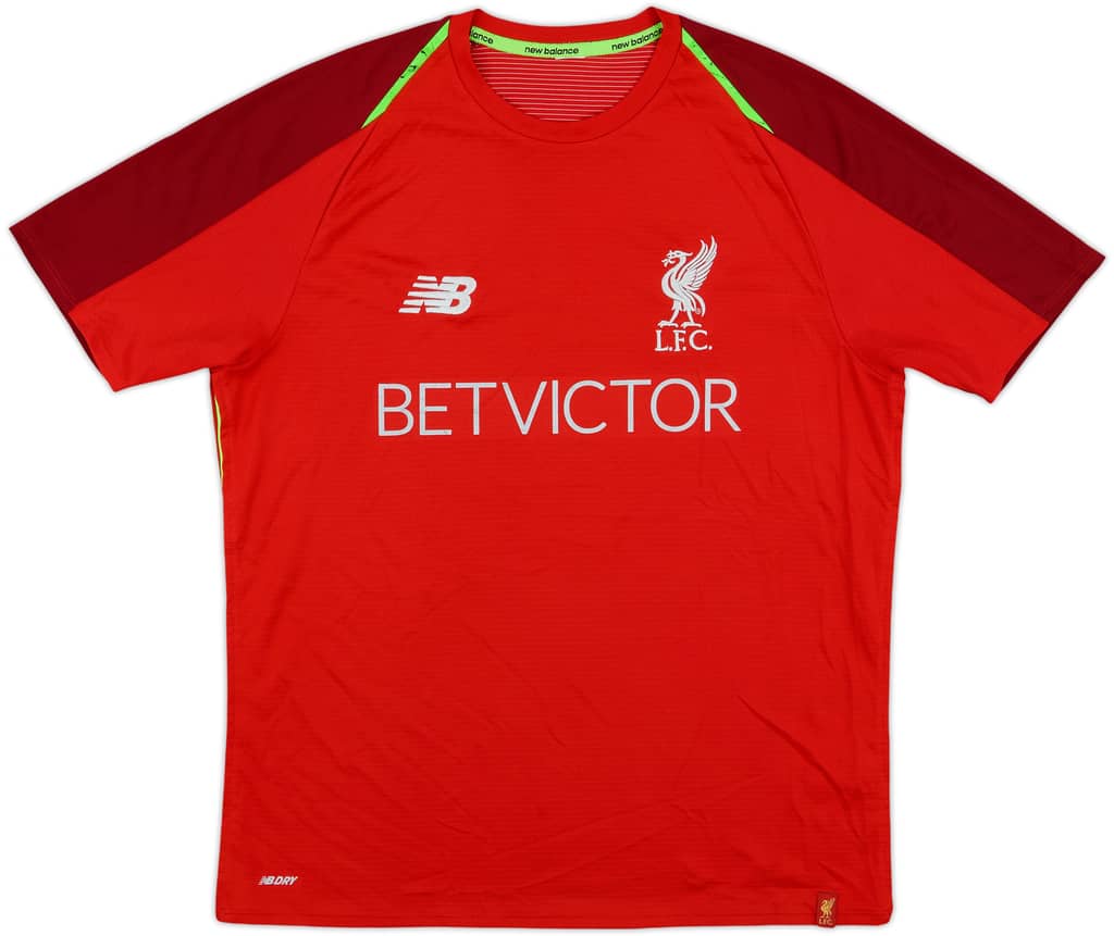 2018-19 Liverpool New Balance Training Shirt - 7/10 - (M)