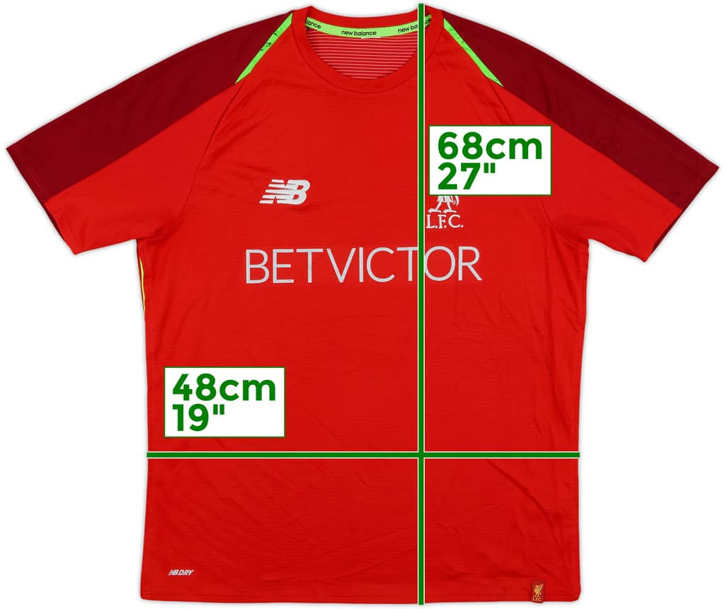 2018-19 Liverpool New Balance Training Shirt - 7/10 - (M)