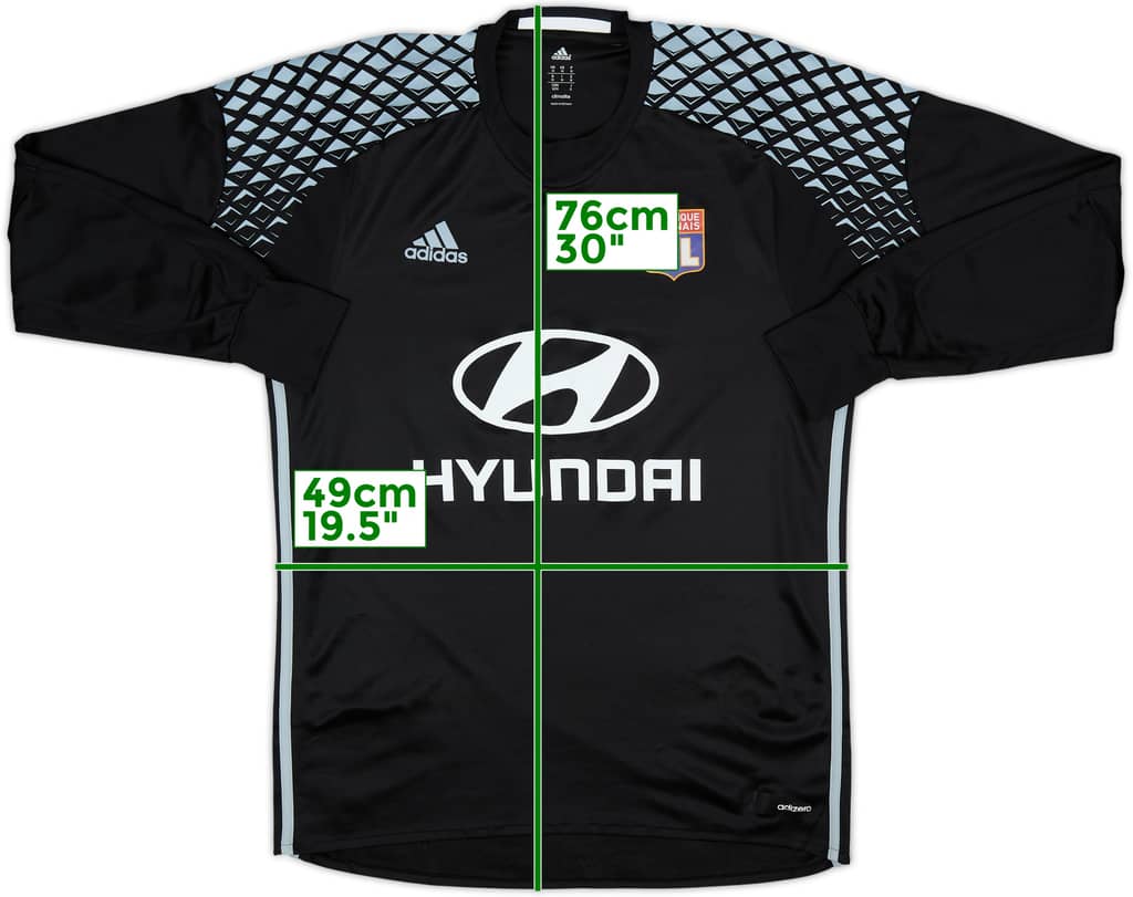 2016-17 Lyon GK Shirt - 8/10 - (M)