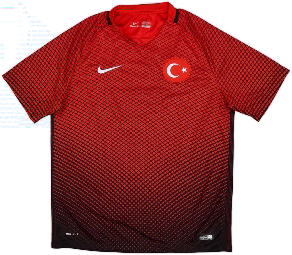 2016-17 Turkey Home Shirt - 10/10 - (L)