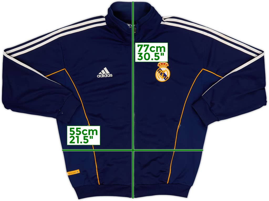 1999-00 Real Madrid adidas Track Jacket - 7/10 - (M/L)