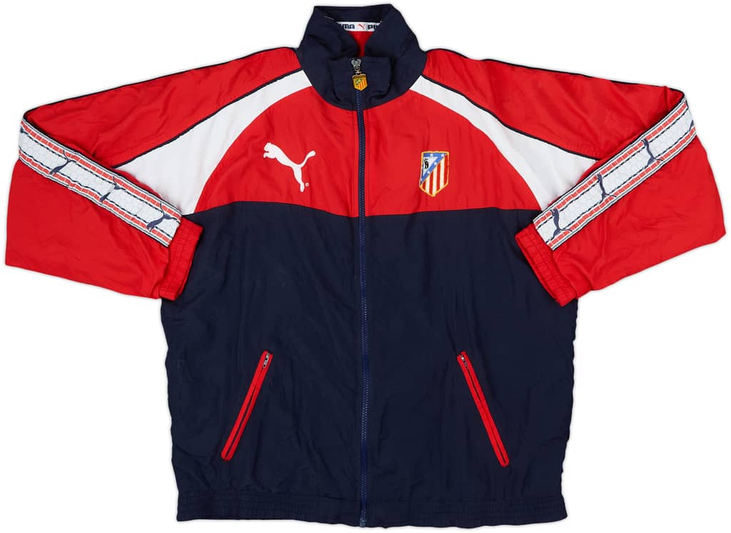 1996-97 Atletico Madrid Puma Track Jacket - 7/10 - (S)