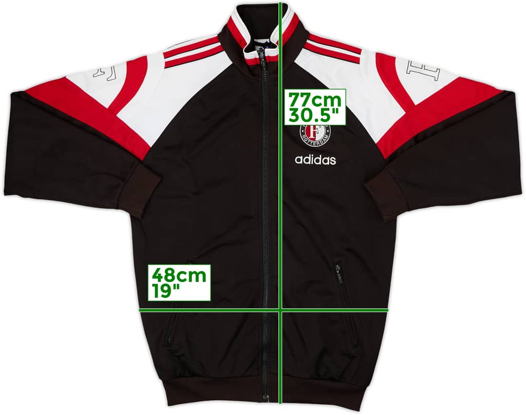 1996-98 Feyenoord adidas Track Jacket - 8/10 - (XS)