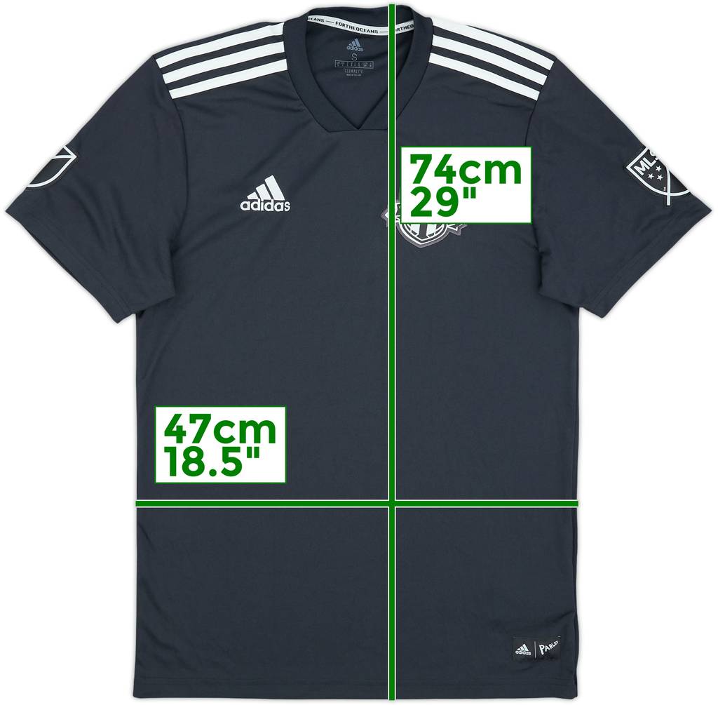 2018-19 Toronto FC adidas Training Shirt - 10/10 - (S)