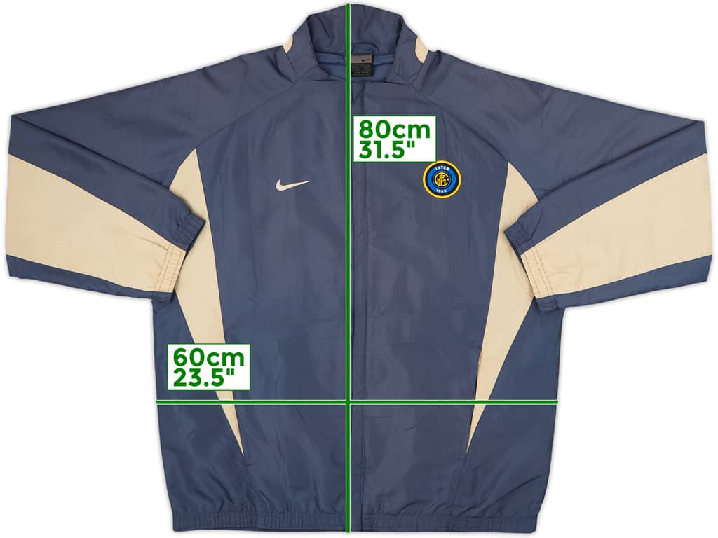 2002-03 Inter Milan Nike Chaqueta de chándal - 8/10 - (M)