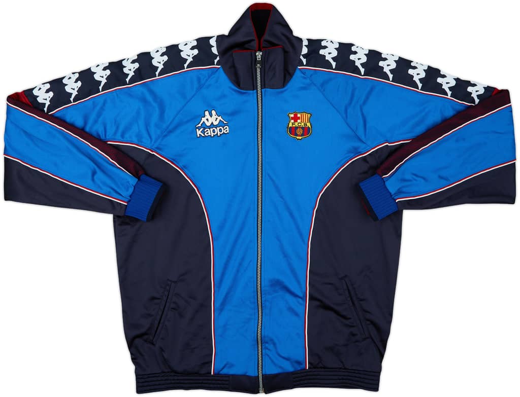 1995-97 Barcelona Kappa Track Jacket - 10/10 - (XL)