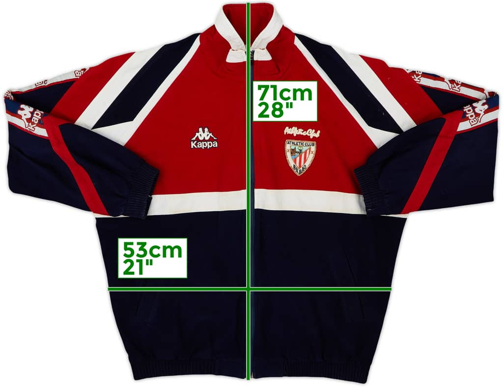 1995-97 Athletic Bilbao Kappa Chaqueta de chándal - 8/10 - (M)