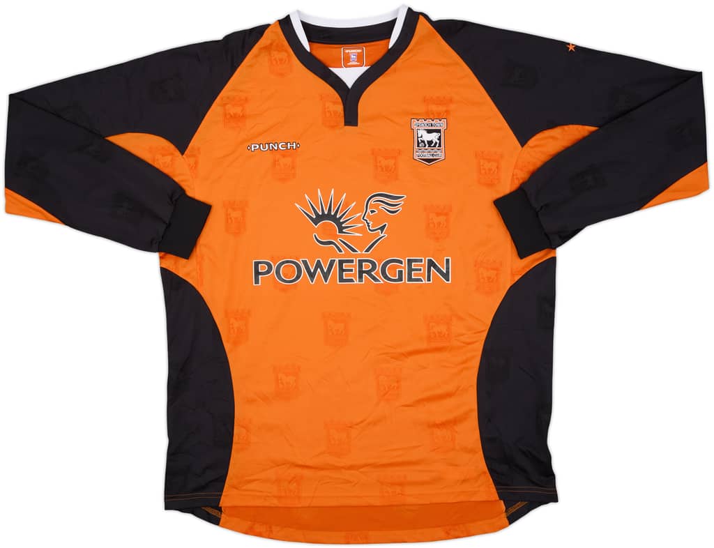2004-06 Ipswich Away L/S Shirt - 10/10 - (XL)