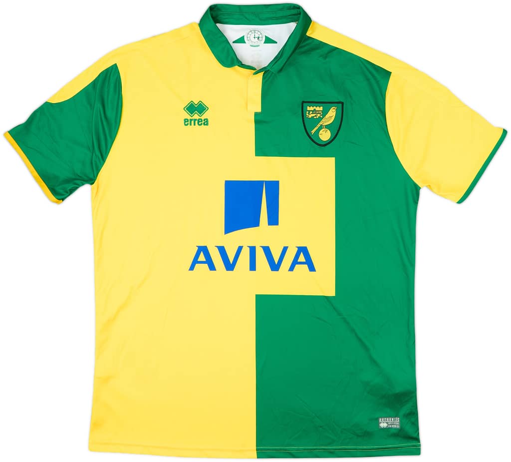 2015-16 Norwich Home Shirt - 10/10 - (XXL)