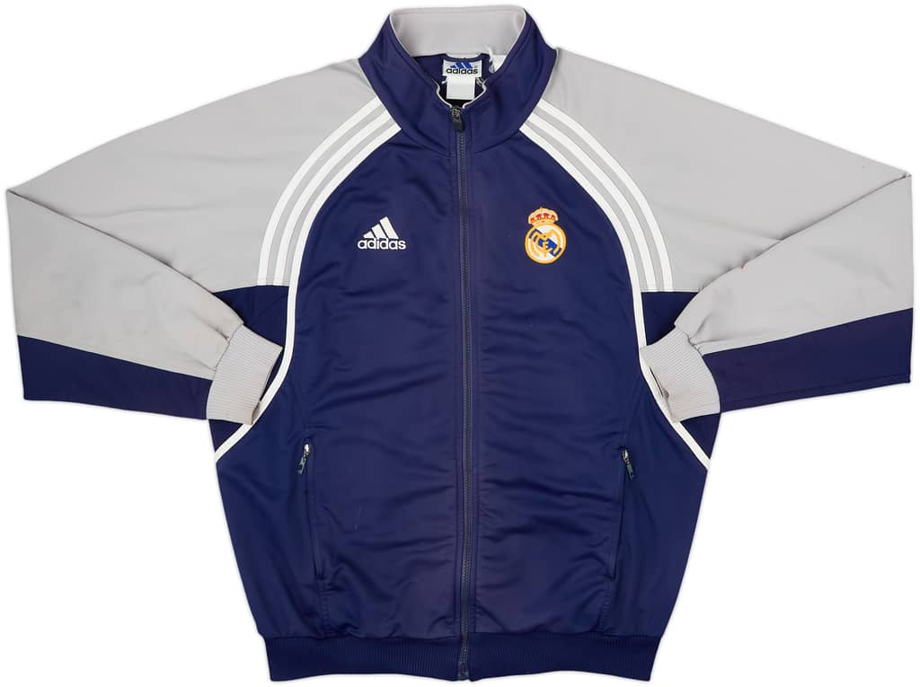 2000-01 Real Madrid adidas Track Jacket - 8/10 - (XL)