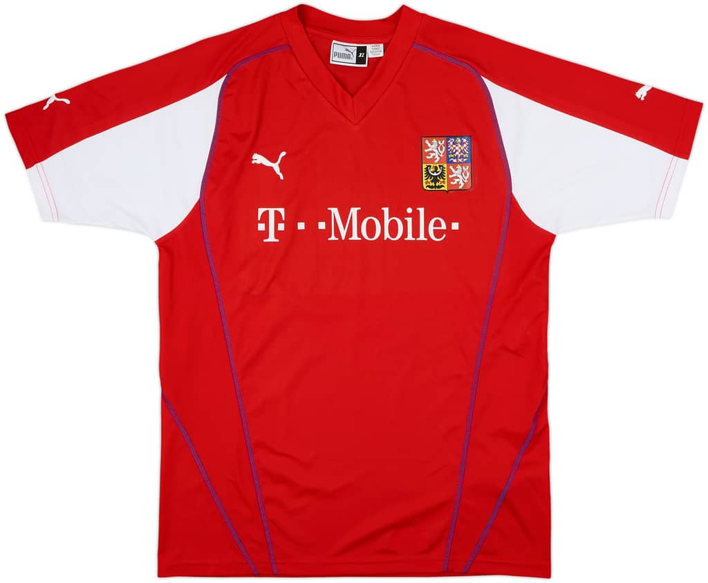 2003-04 Czech Republic Home Shirt - 9/10 - (XL)