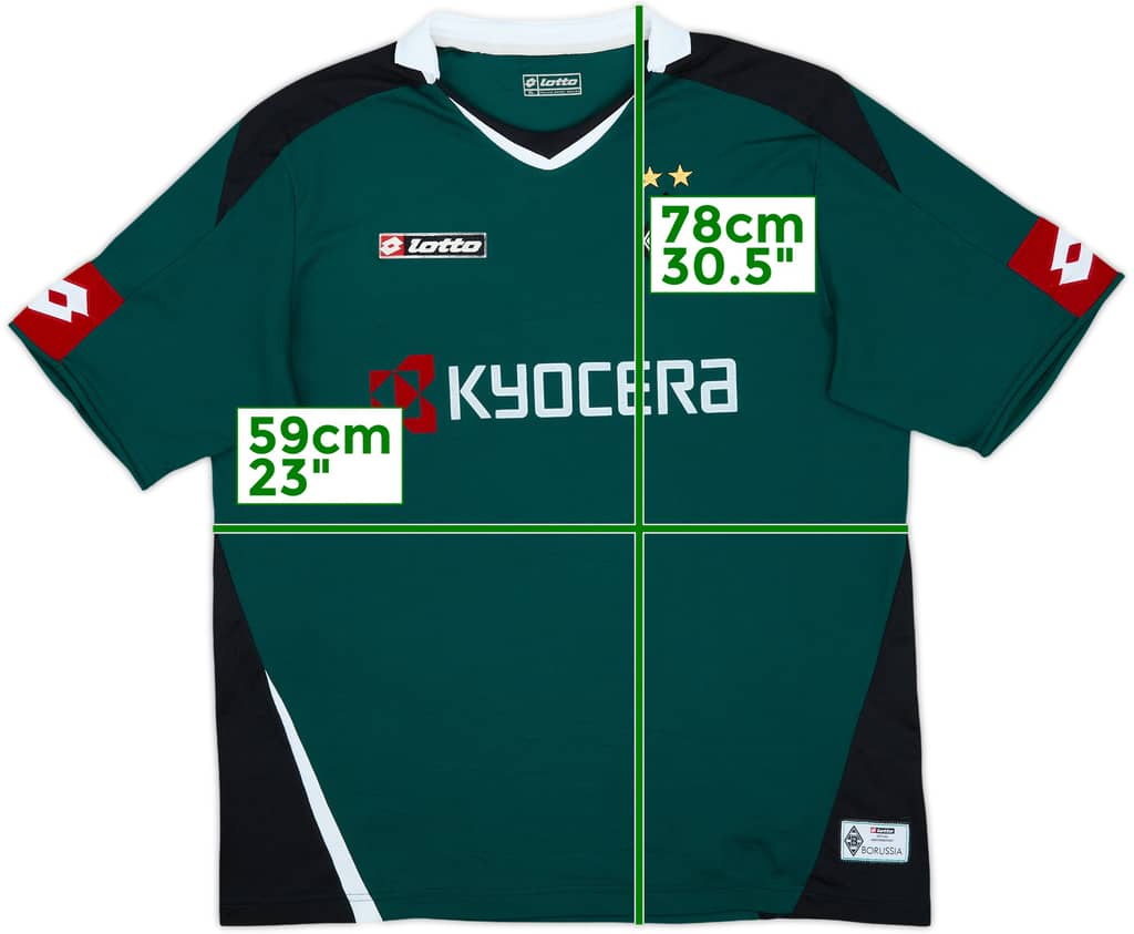 2007-08 Borussia Monchengladbach Away Shirt - 8/10 - (XL)