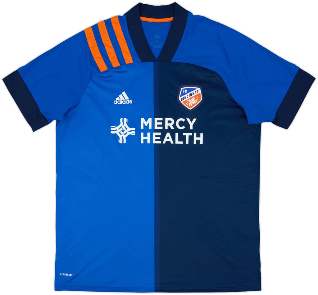 2020 FC Cincinnati Home Shirt - 9/10 - (XL)
