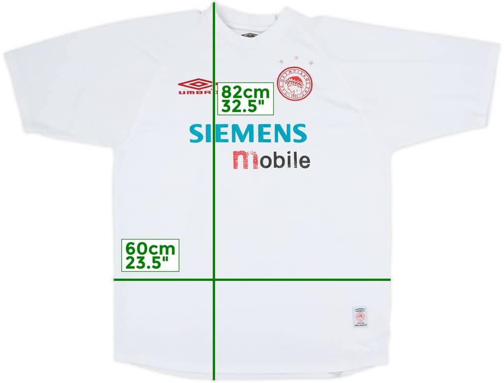 2001-02 Olympiakos Third Shirt - 5/10 - (XL)