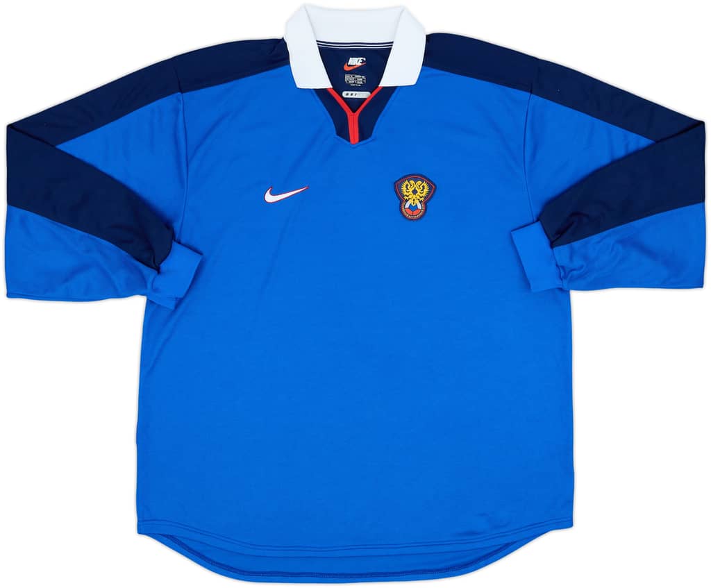 1998 Russia Player Issue Away L/S Shirt - 10/10 - (XL)