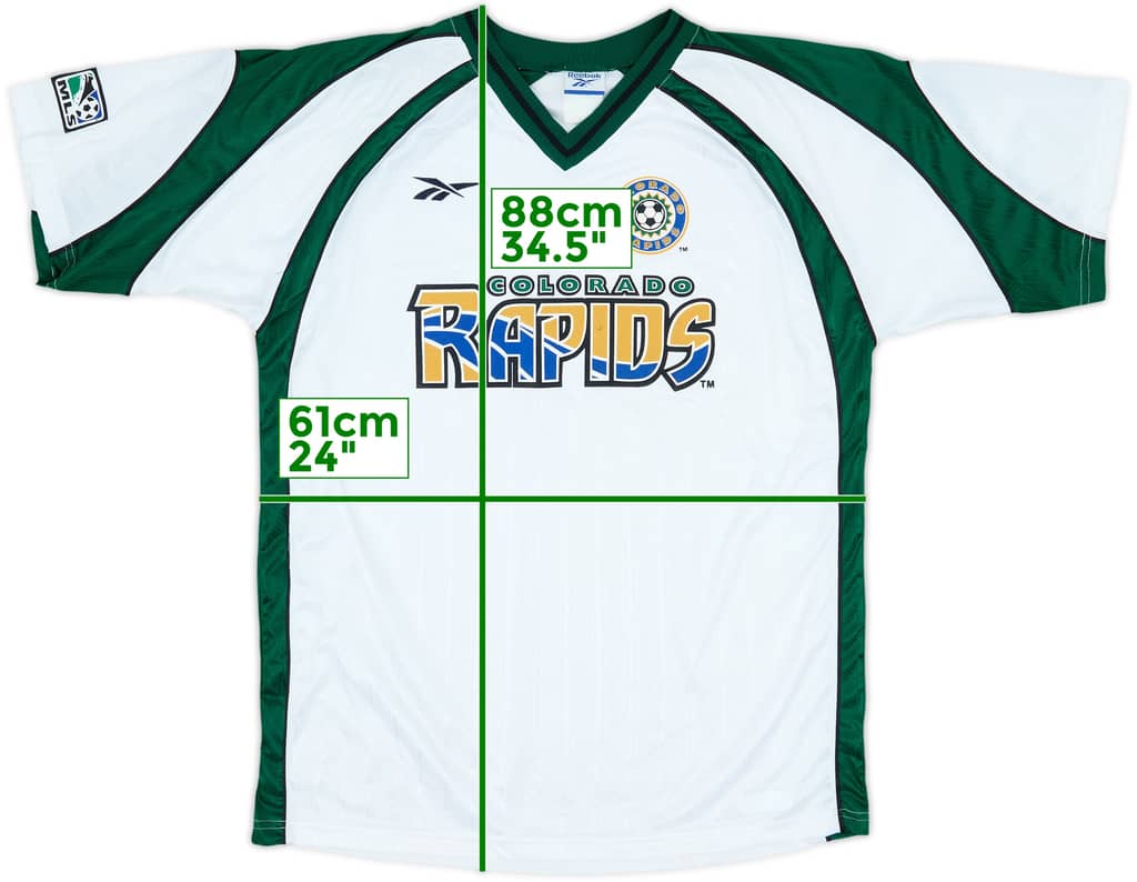 1997 Colorado Rapids Home Shirt - 9/10 - (XL)