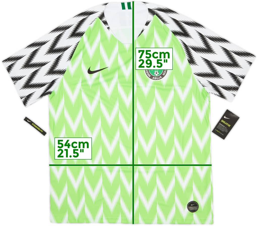 2018-19 Nigeria Home Shirt (L)