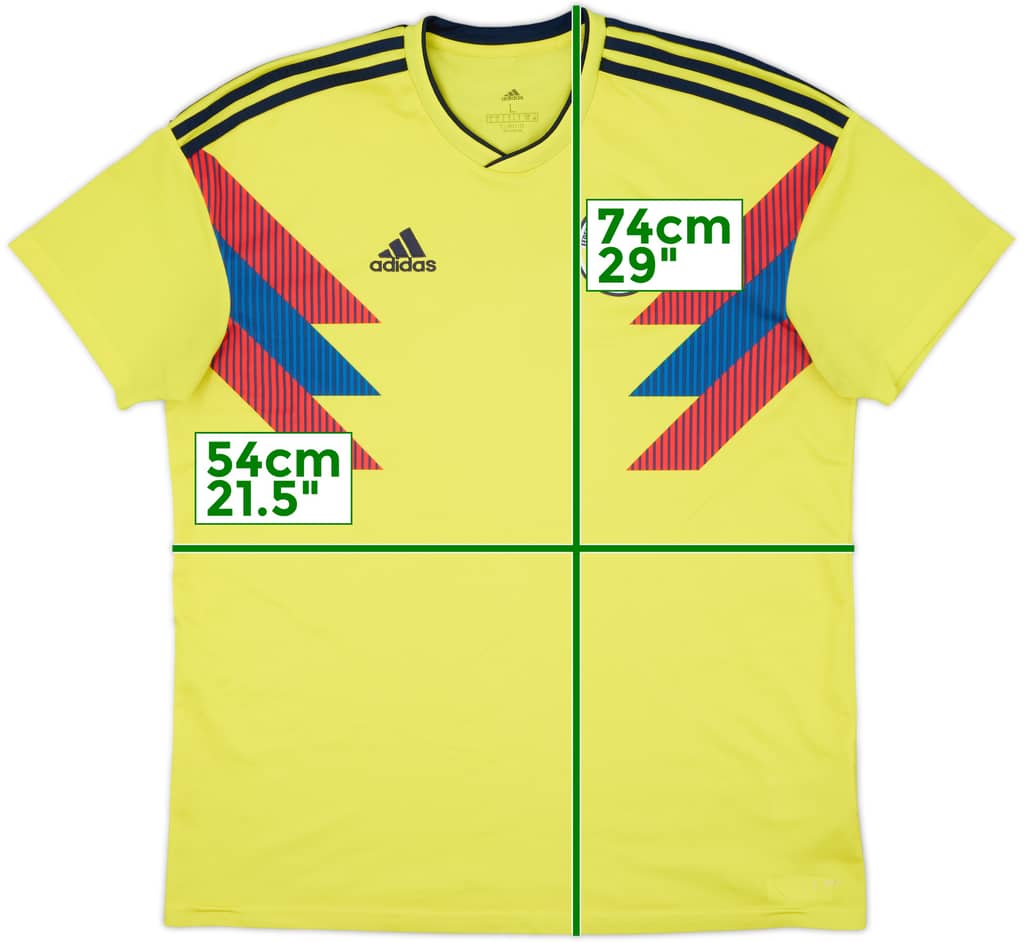 Camiseta de local de Colombia 2018-19 - 9/10 - (L)