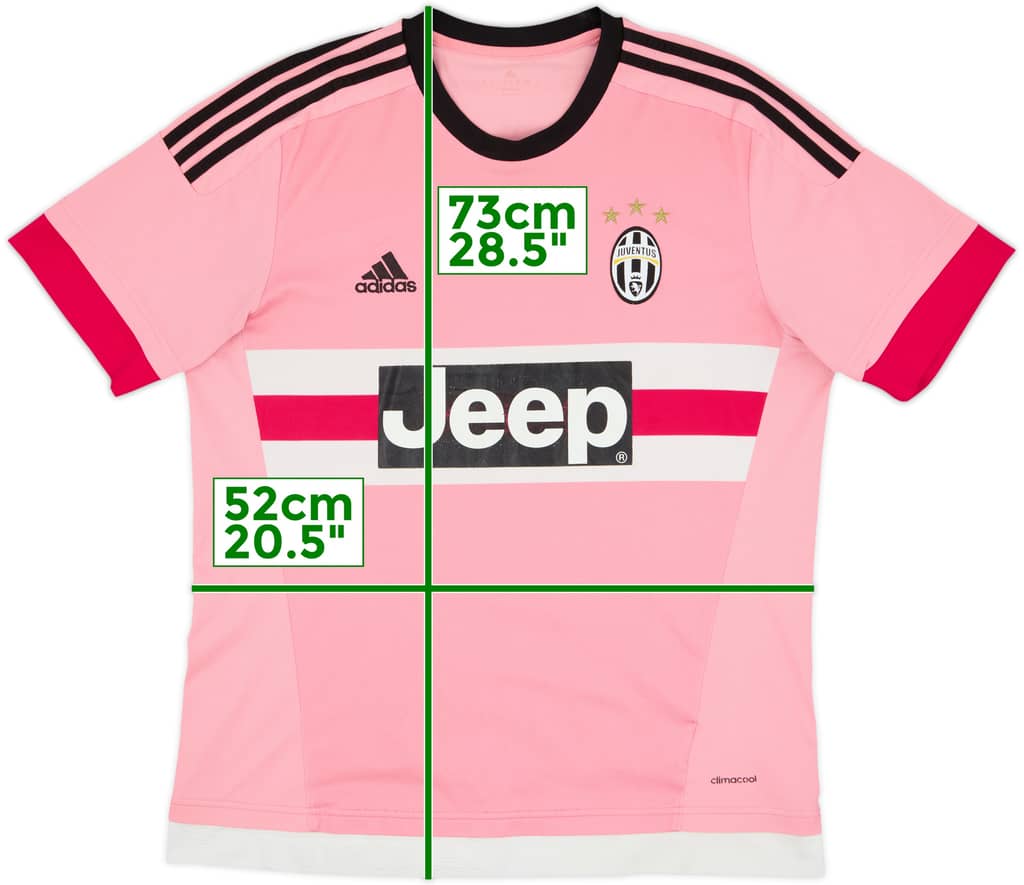 2015-16 Juventus Away Shirt - 7/10 - (L)