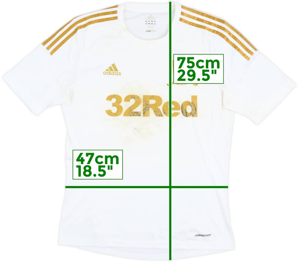 2012-13 Swansea City Centenary Home Shirt - 4/10 - (L)