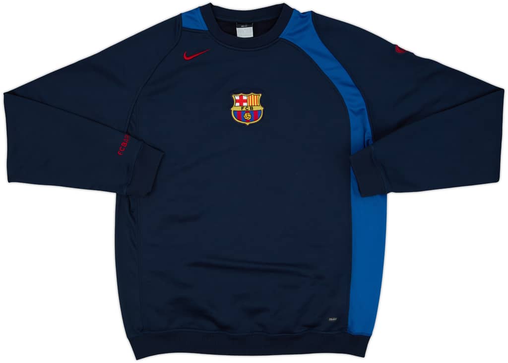 2004-05 Barcelona Nike Sweat Top - 8/10 - (XL)