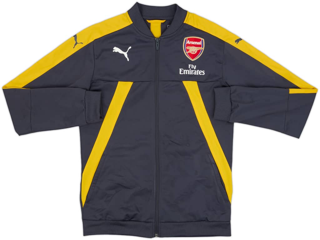 2016-17 Arsenal Puma Track Jacket - 7/10 - (XL.Boys)