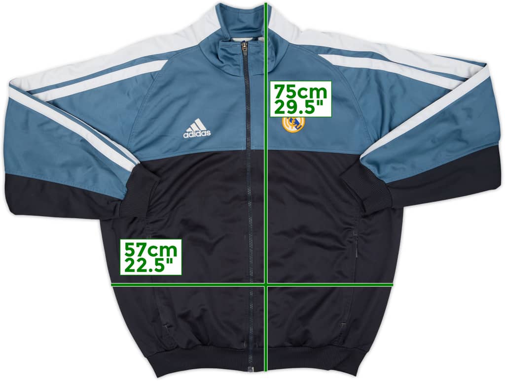 2001-02 Real Madrid adidas Track Jacket - 6/10 - (L)