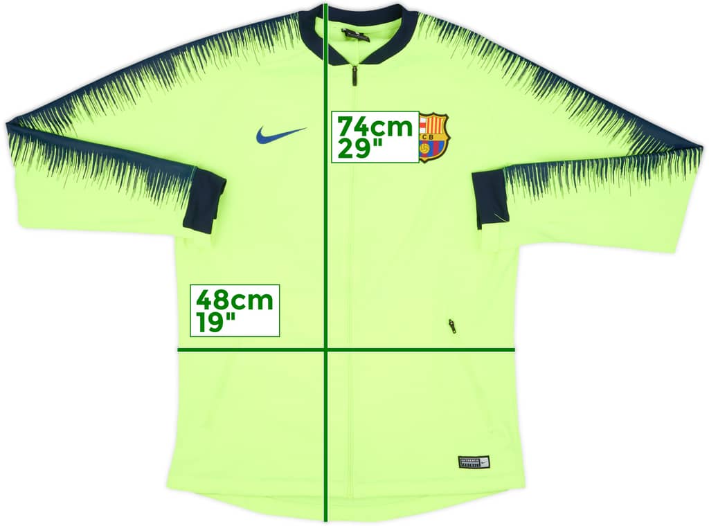 2018-19 Barcelona Nike Track Jacket - 7/10 - (M)