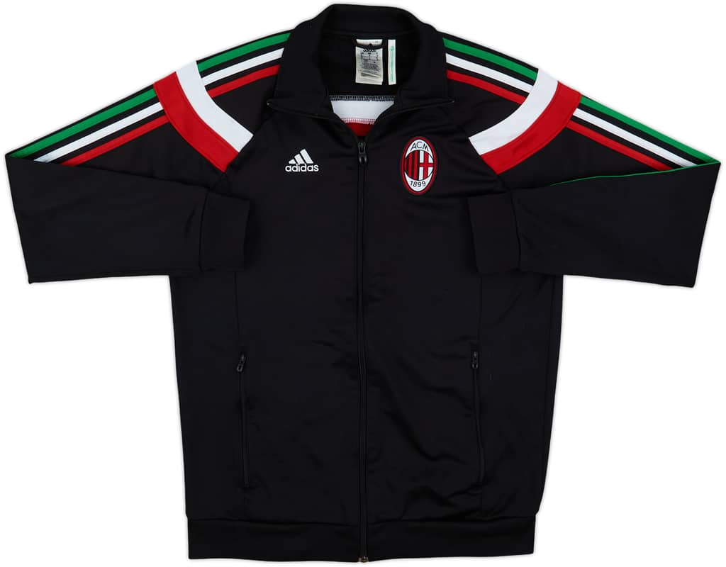 2013-14 AC Milan adidas Track Jacket - 7/10 - (S)