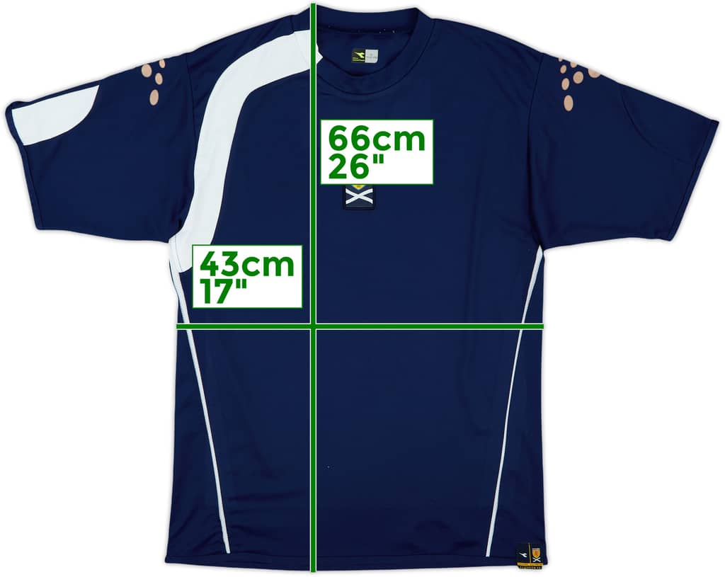 2005-06 Scotland Home Shirt - 10/10 - (M.Boys)