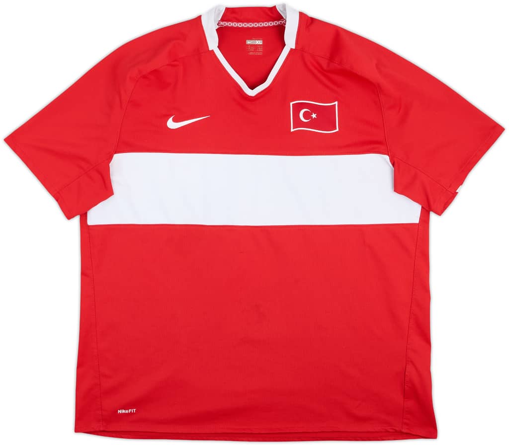 2008-10 Turkey Home Shirt - 7/10 - (XL)