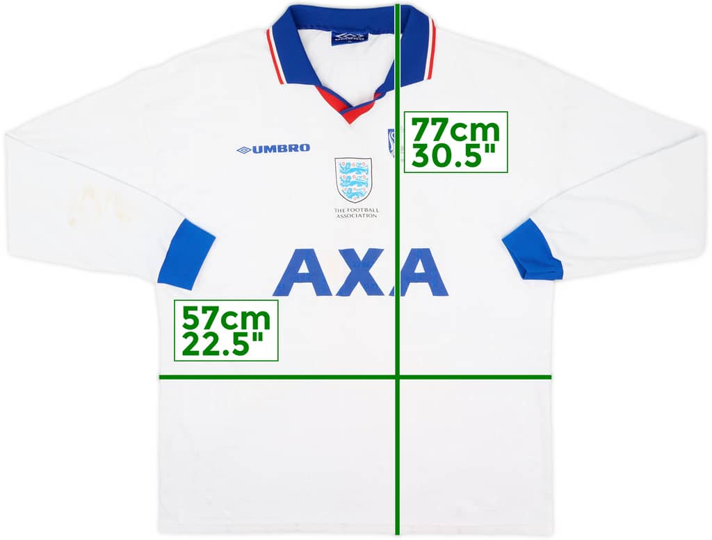 Camiseta de manga larga del Roadshow AXA de la FA Cup 1998-00 - 8/10 - (XL)