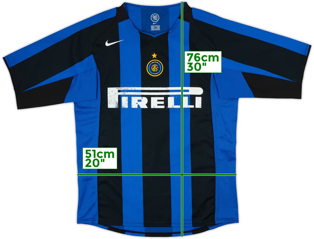 2004-05 Inter Milan Home Shirt - 5/10 - (M)